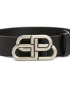 Men's BB Buckle Large Belt Black - BALENCIAGA - BALAAN 6