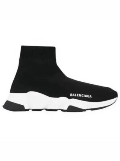 Speed Trainer High Top Sneakers Black - BALENCIAGA - BALAAN 2