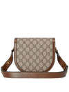 GG Supreme Horsebit 1955 Mini Shoulder Bag Beige - GUCCI - BALAAN 3