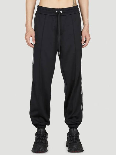 Side Pocket Striped Tech Jersey Track Pants 8H00002 899A1 999 - MONCLER - BALAAN 2