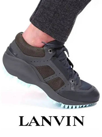 Mesh Shark Sole Sneakers 271182 - LANVIN - BALAAN 1