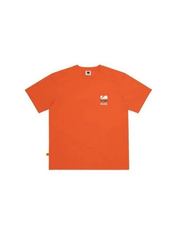 KODAK Apparel Sorona Rainbow Short Sleeve T Shirt ORANGE K4223LRS56ORG - KODO - BALAAN 1