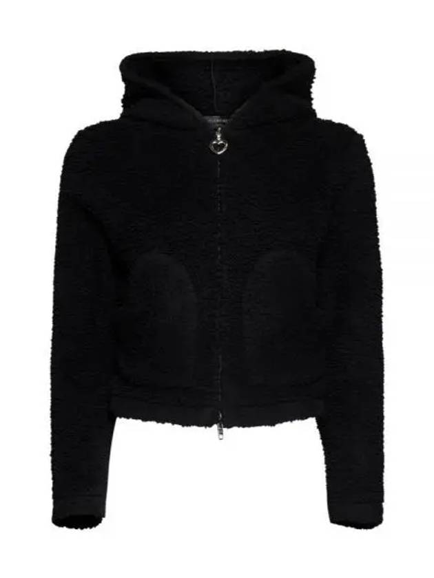 Softwear Heart Zip-up Hoodie Black - BALENCIAGA - BALAAN 2