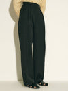 4 Tuck Wide Pants Black - JUN BY JUN K - BALAAN 3