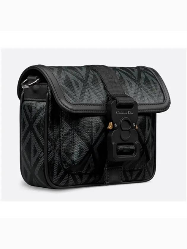 CD Diamond Canvas Hit The Road Mini Bag Black - DIOR - BALAAN 4