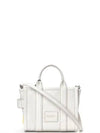 Mini Micro Leather Tote Bag White - MARC JACOBS - BALAAN 4