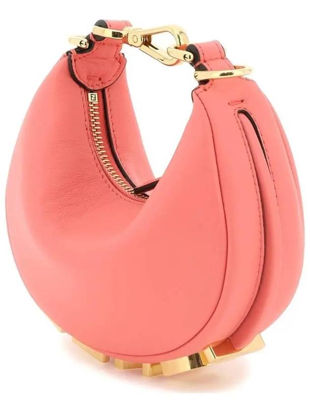 Nano Fendigraphy Hobo Tote Bag Pink - FENDI - BALAAN 4