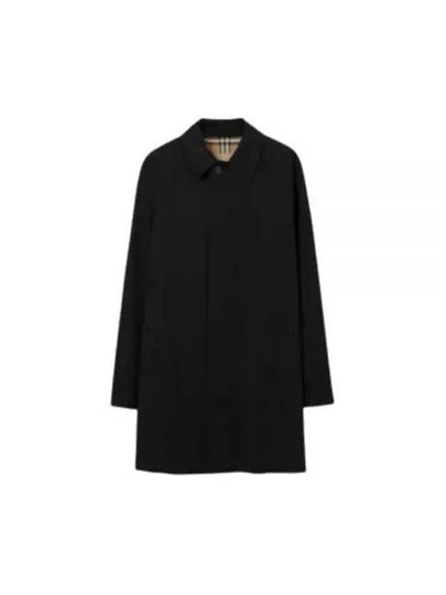 Short Camden Heritage Trench Coat Black - BURBERRY - BALAAN 2