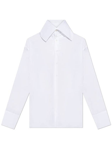 Fabiana Filippi Shirt With Collar, Women's, White - FABIANA FILIPPI - BALAAN 1