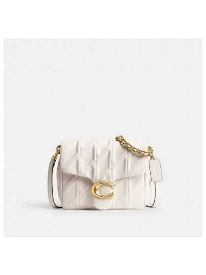 Time Square Tabby Quilted Shoulder Bag White - COACH - BALAAN 2