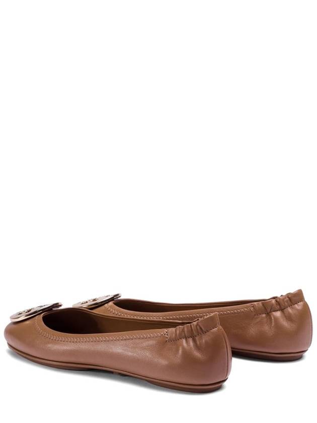 Minnie Travel Flat  Brown - TORY BURCH - BALAAN 3