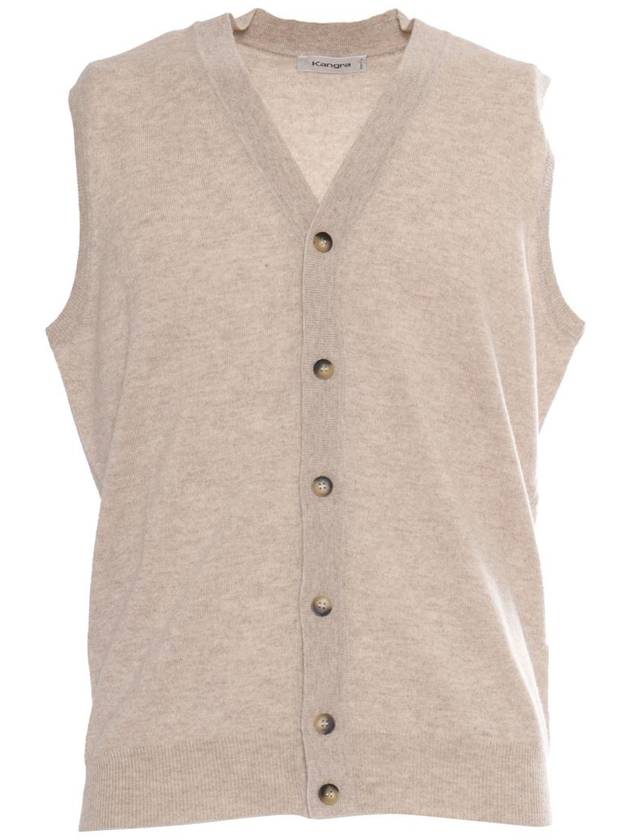 Kangra Cashmere Knitted Vest - KANGRA CASHMERE - BALAAN 1