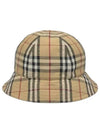 Vintage Check Nylon Bucket Hat Archive Beige - BURBERRY - BALAAN 2