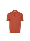 Men's Polo Short Sleeve Knit Top Coral - SOLEW - BALAAN 1