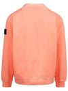 Waffen Patch Crew Neck Sweatshirt Pink - STONE ISLAND - BALAAN 4