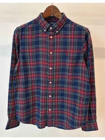 Kids Classic Check Shirt 323918279003 Multi Boys XL 18 20Y - POLO RALPH LAUREN - BALAAN 1