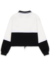 Women s Long Sleeve T Shirt String V Neck Sweatshirt White MCFW24LT3WH - MACKY - BALAAN 3