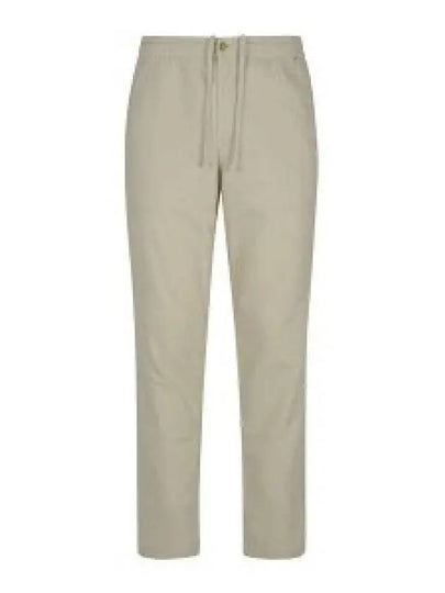 Drawstring Cotton Tapered Straight Pants Beige - POLO RALPH LAUREN - BALAAN 2