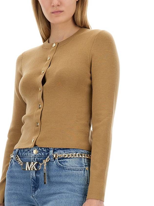 Michael Kors Wool Cardigan - MICHAEL KORS - BALAAN 3