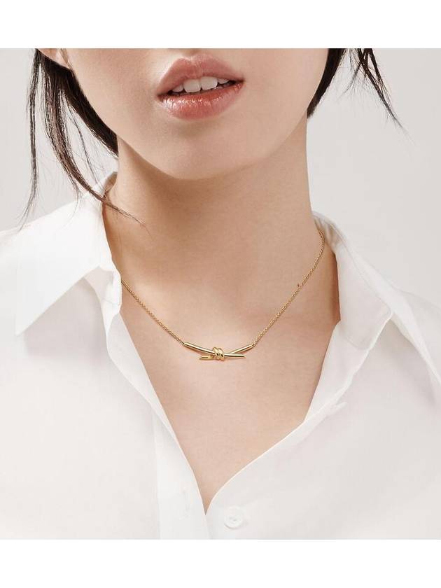 Note Pendant Necklace Gold - TIFFANY & CO. - BALAAN 6