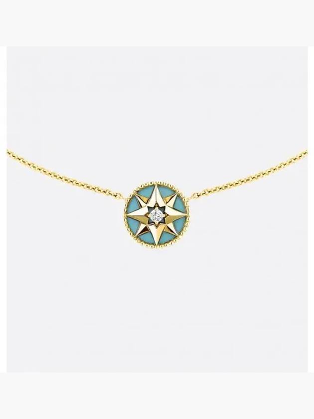 rose de vain necklace gold - DIOR - BALAAN 2