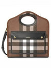 Mini Pocket Tote Bag Brown - BURBERRY - BALAAN 2