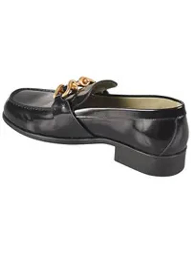 Leather Loafers Black - BOTTEGA VENETA - BALAAN 7