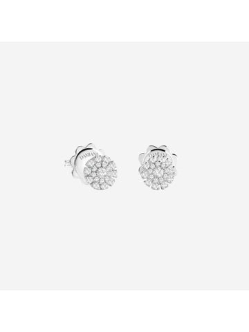 Margherita diamond earrings white gold - DAMIANI - BALAAN 1