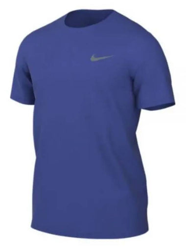 Men's Team Legend Short Sleeve T-Shirt Blue - NIKE - BALAAN 1