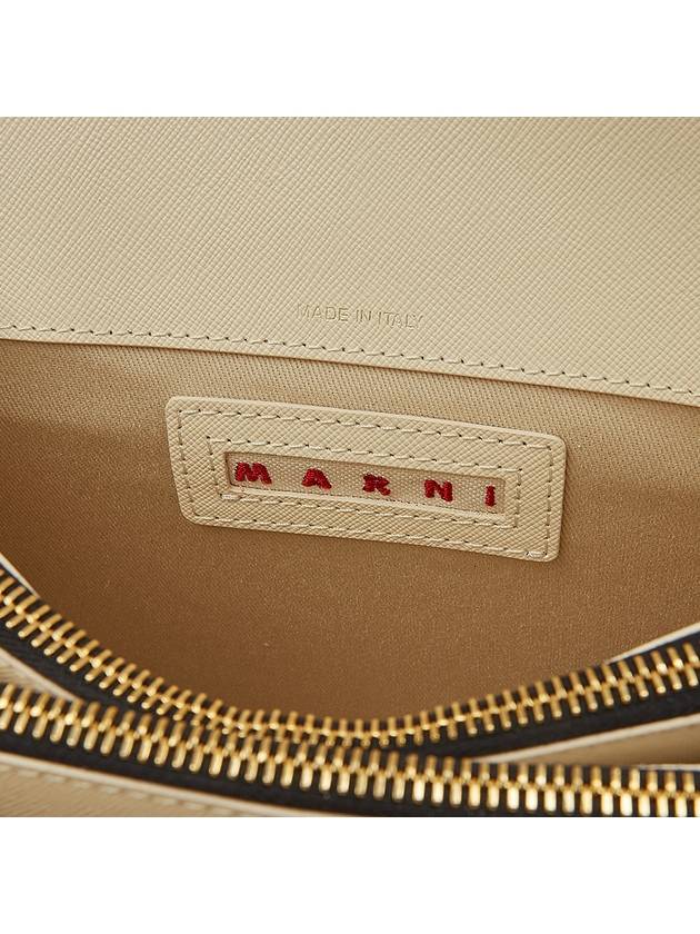 Trunk Logo Strap Cross Bag Ivory - MARNI - BALAAN 11