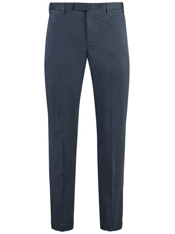 Pt01 Stretch Cotton Trousers - PT01 - BALAAN 1