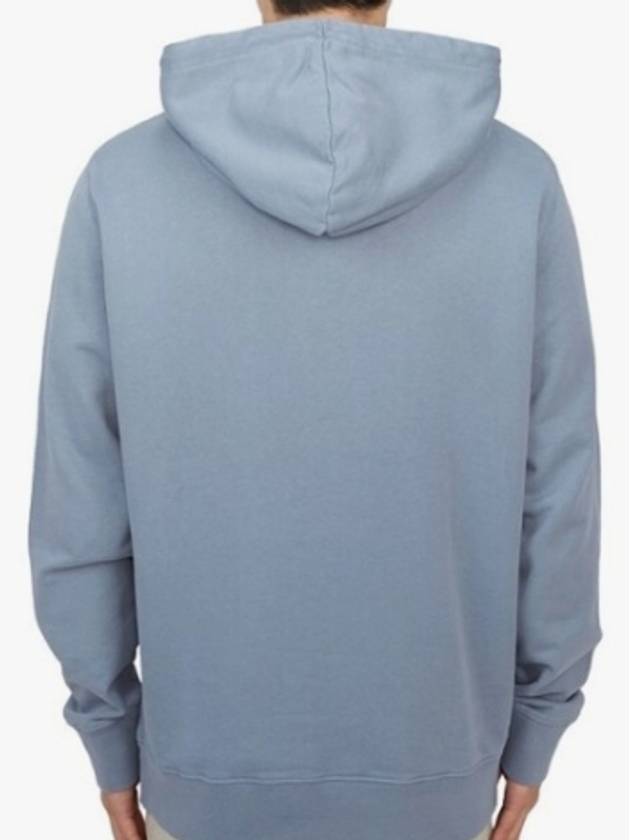 Fox Head Patch Regular Hoodie Light Blue - MAISON KITSUNE - BALAAN 4