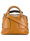 Daria Calfskin Tote Bag Camel - CHLOE - BALAAN 1