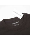 Men's Monogram Sweatshirt Black - CALVIN KLEIN - BALAAN 4