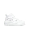 Men's Slashed Oddish High Top Sneakers White - VERSACE - BALAAN 2