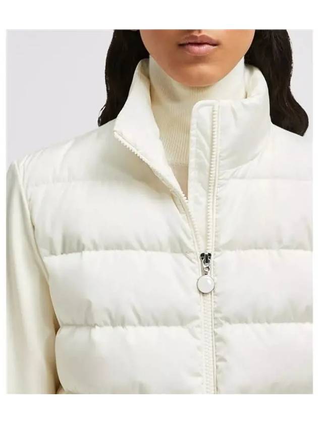 Women s Zip Up Padding White - MONCLER - BALAAN 8