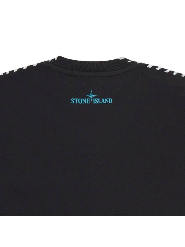 Kids Logo 771621052 V0029 6A8A Short Sleeve T Shirt - STONE ISLAND - BALAAN 4