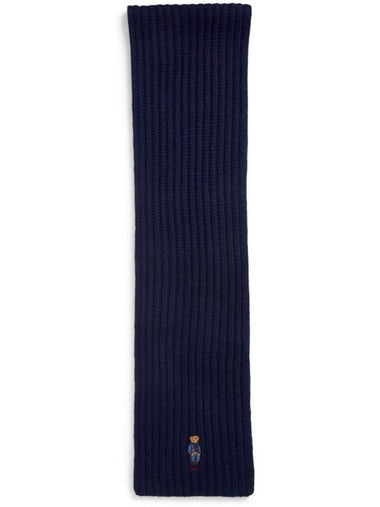 Teddy Bear Muffler Navy - POLO RALPH LAUREN - BALAAN 1