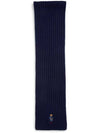 Teddy Bear Muffler Navy - POLO RALPH LAUREN - BALAAN 1