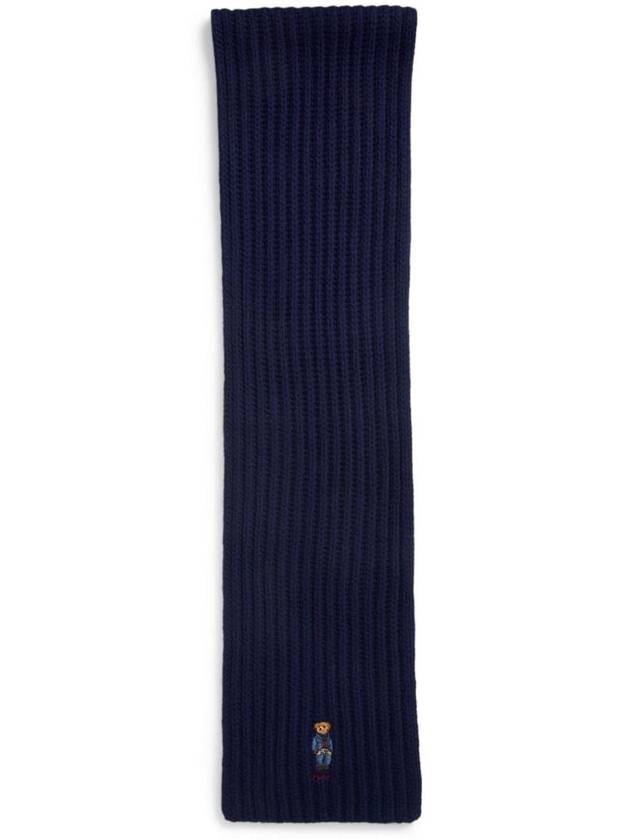 Teddy Bear Muffler Navy - POLO RALPH LAUREN - BALAAN 1