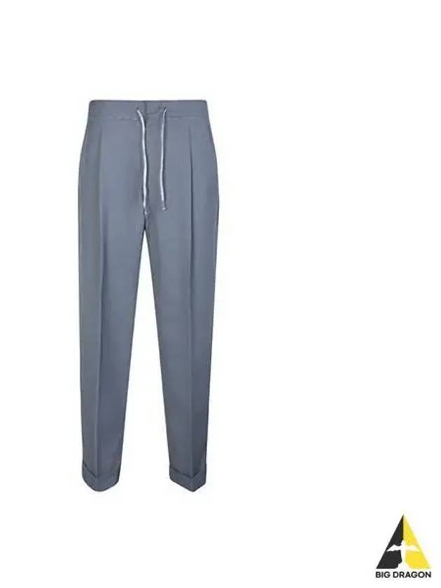 Drawstring Pants Light Blue S50KA0623 S53763 - MAISON MARGIELA - BALAAN 1