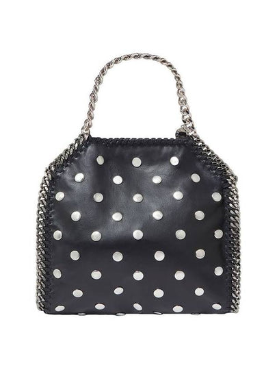 Studded Falabella mini tote bag black - STELLA MCCARTNEY - BALAAN 2