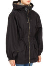 Nylon Lightweight Hooded Jacket Black - BURBERRY - BALAAN 5