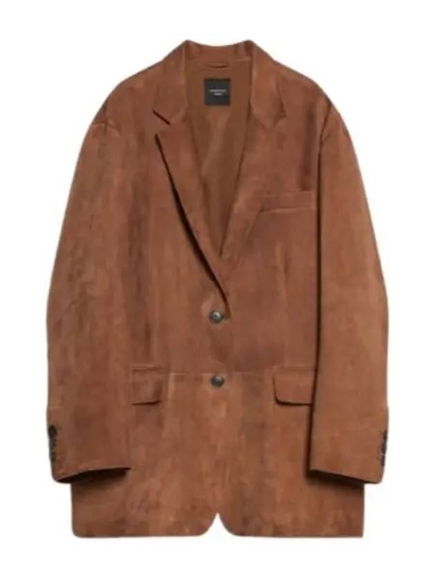 OGGI 25446021 001 25446021600 suede jacket - MAX MARA - BALAAN 1