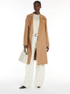 Totem Belt Virgin Wool Single Coat Camel - MAX MARA - BALAAN 4