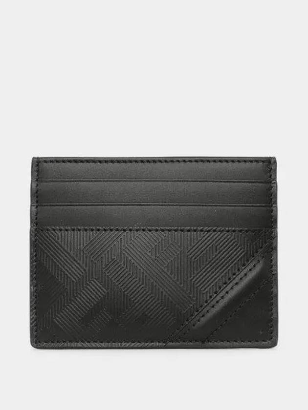 Shadow Diagonal Card Wallet Black - FENDI - BALAAN 2