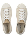 Austin Logo Print Platform Low Top Sneakers Ecru - ISABEL MARANT - BALAAN 7