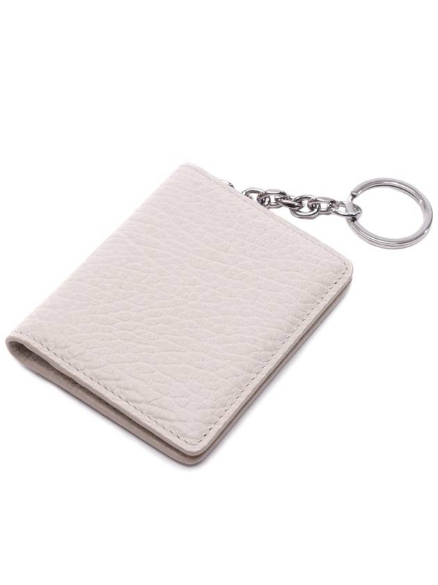 4 Stitch Keyring Card Wallet Grey - MAISON MARGIELA - BALAAN 6