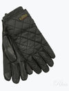 Touch Screen Quilted Field Gloves Black - POLO RALPH LAUREN - BALAAN 2