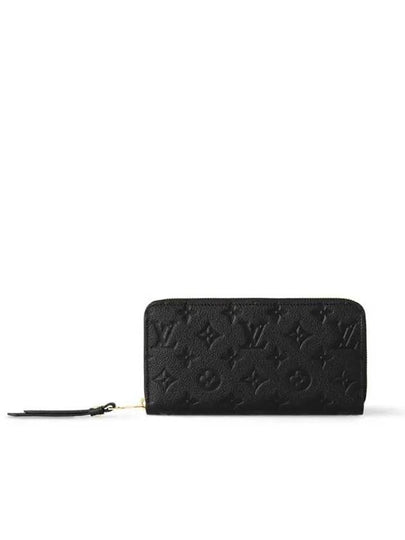 Zippy Monogram Empreinte Long Wallet Black - LOUIS VUITTON - BALAAN 2